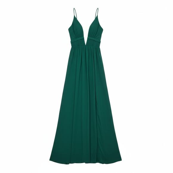 Lovers + Friends Kayden Gown in Green - Picture 3 of 10